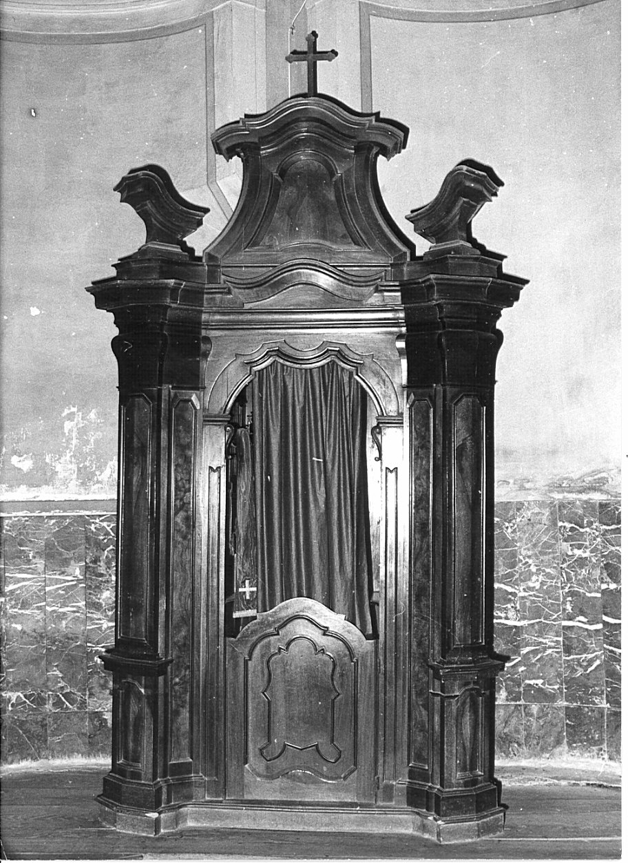 confessionale, coppia - bottega lombarda (sec. XVIII)