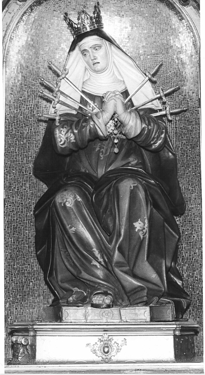 Madonna Addolorata (scultura, opera isolata) - bottega lombarda (sec. XVIII)