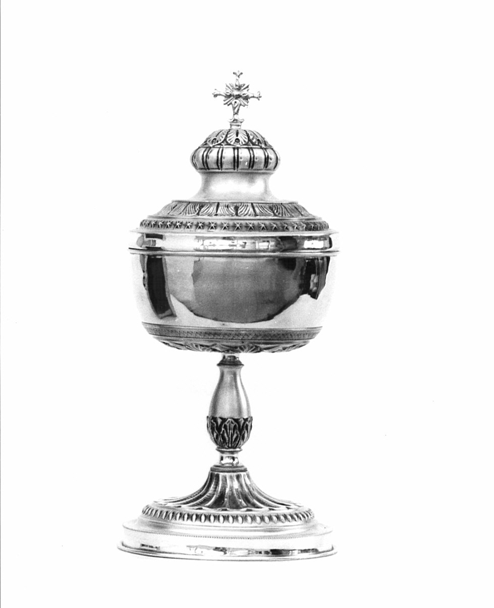 pisside, opera isolata - bottega lombarda (sec. XX)