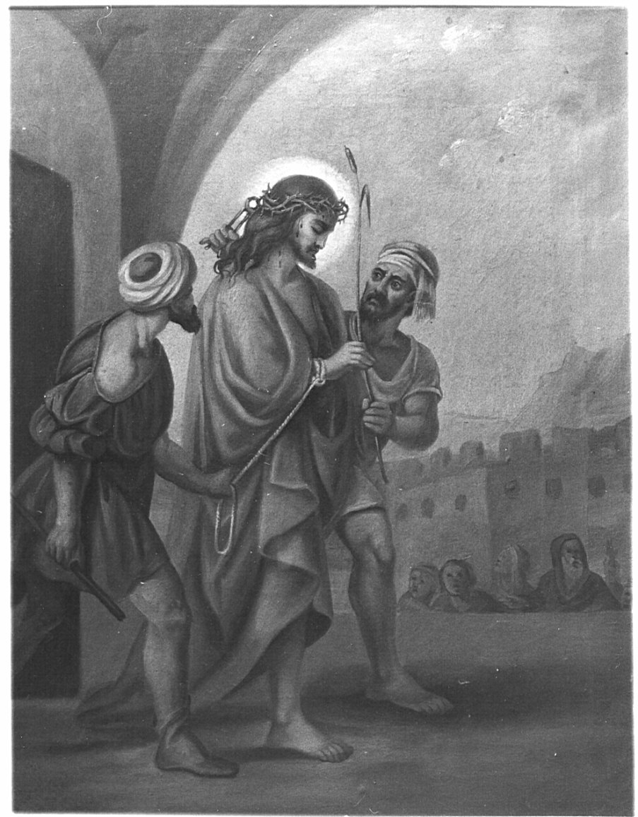 stazioni della via crucis (Via Crucis, ciclo) - ambito lombardo (prima metà sec. XIX)