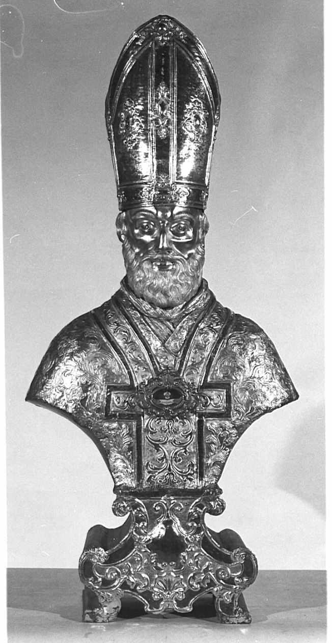 San Mansueto (reliquiario - a busto, opera isolata) - bottega lombarda (sec. XIX)