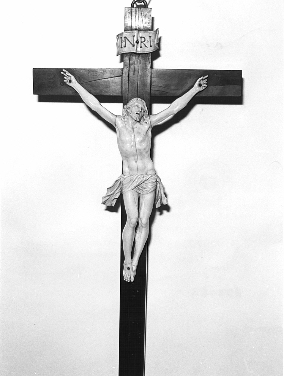 Cristo crocifisso (crocifisso, opera isolata) - bottega lombarda (sec. XVIII)