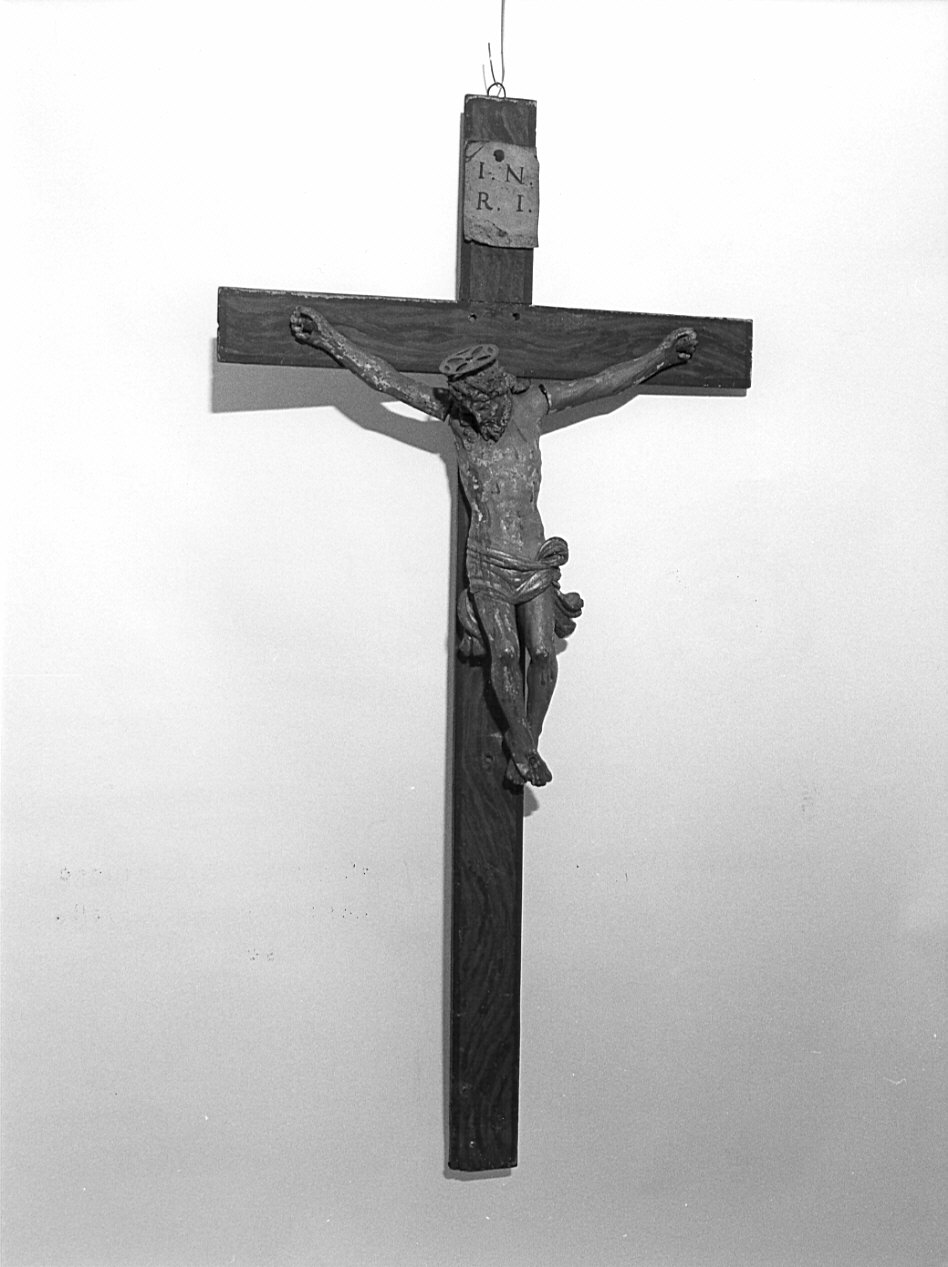 Cristo crocifisso (crocifisso, opera isolata) - bottega lombarda (sec. XVII)