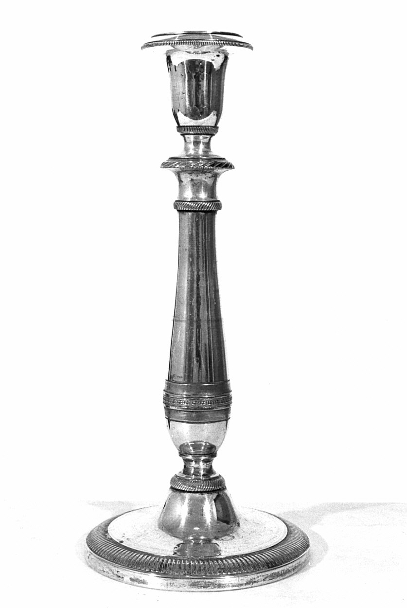 candeliere, serie - bottega lombarda (sec. XIX)