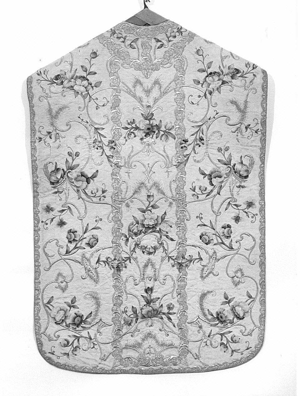 paramento liturgico, insieme - manifattura lombarda (metà sec. XIX)