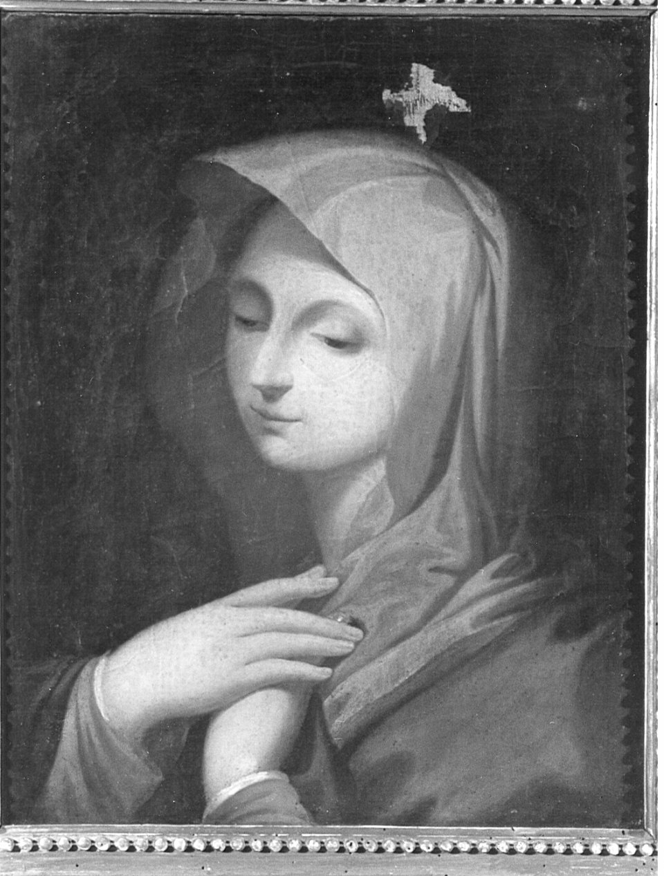 Madonna (dipinto, opera isolata) - ambito lombardo (sec. XVIII)