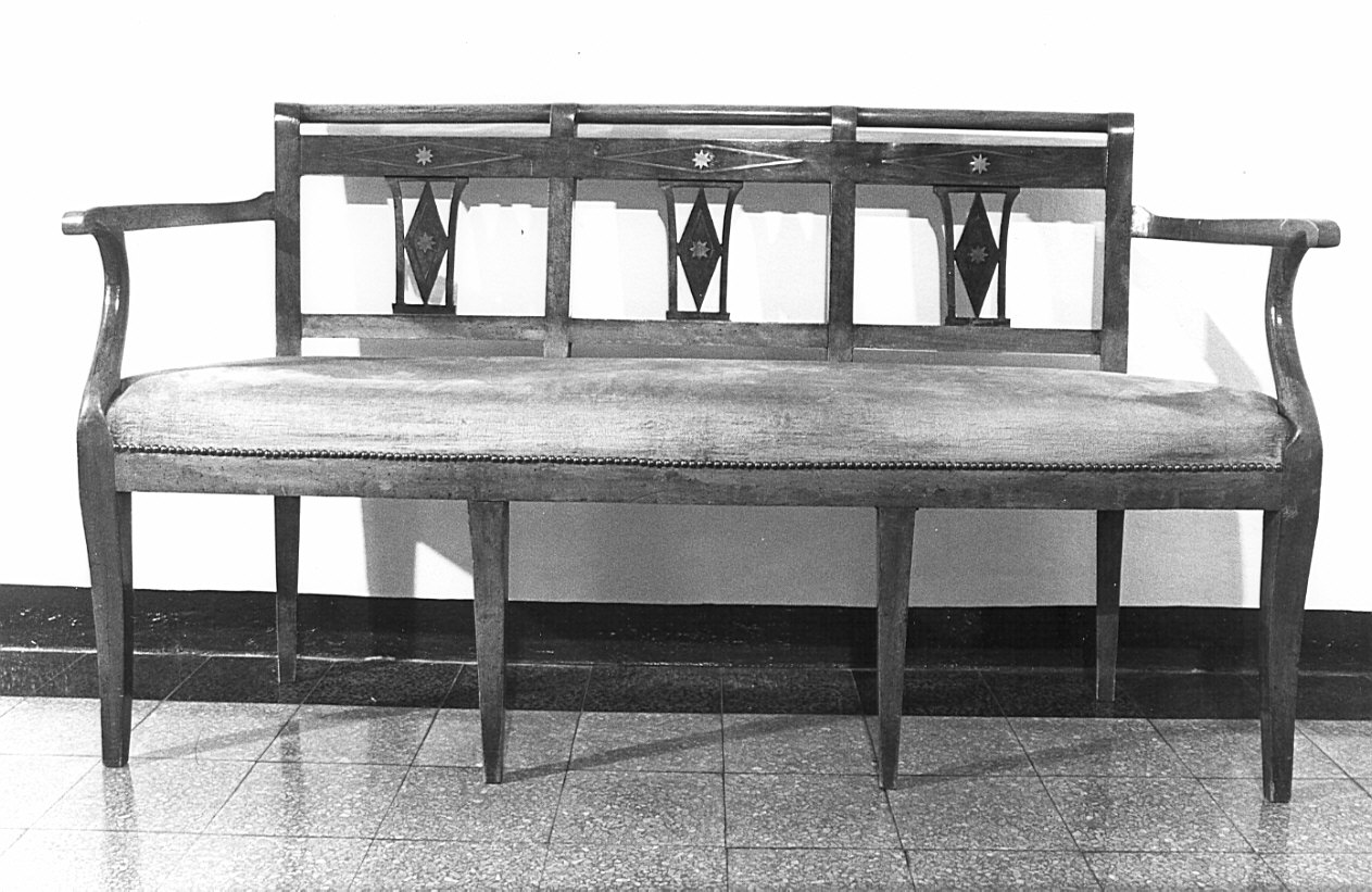 divano, opera isolata - bottega lombarda (inizio sec. XX)