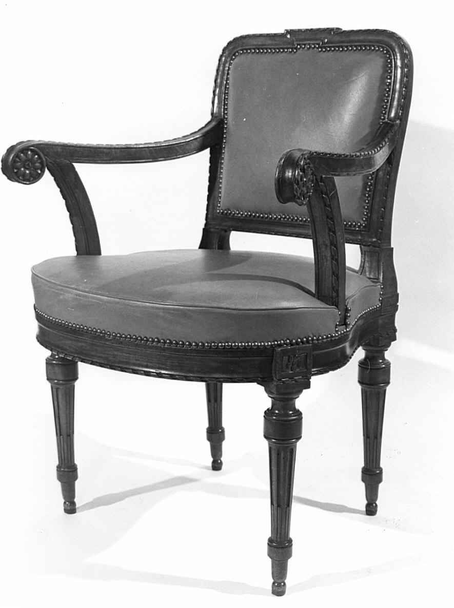 sedia, coppia - bottega lombarda (seconda metà sec. XIX)