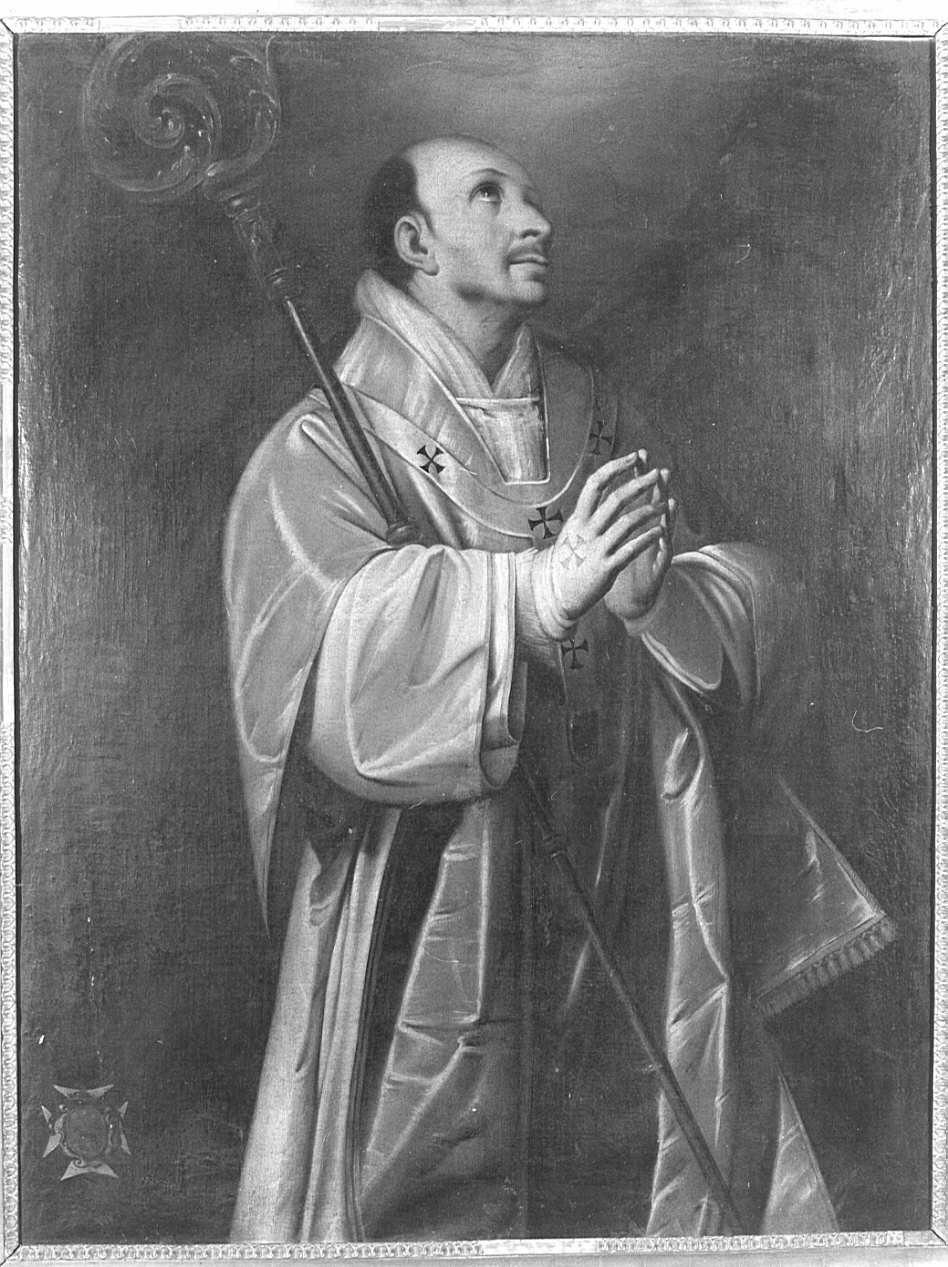 San Carlo Borromeo (dipinto, opera isolata) - ambito lombardo (prima metà sec. XVII)