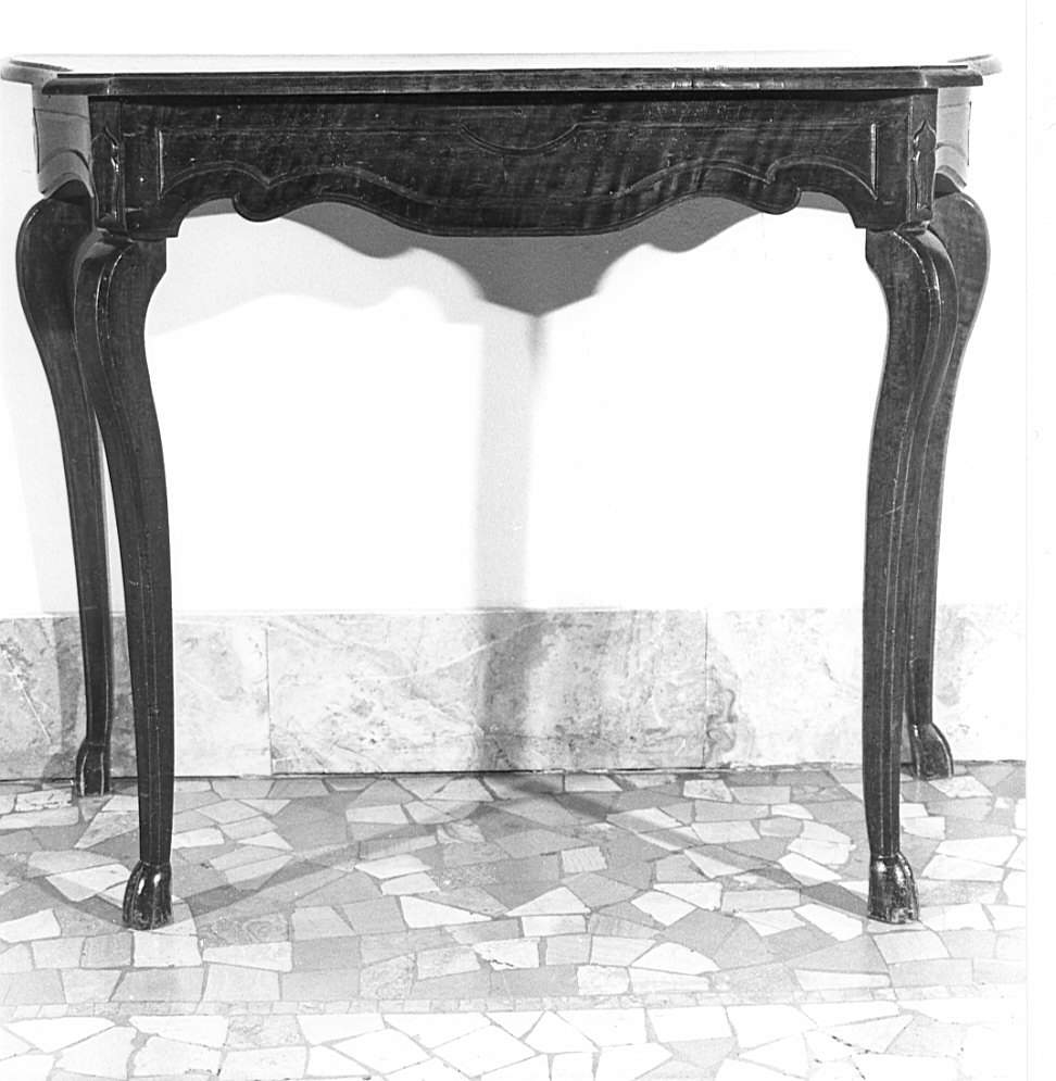 tavolino, opera isolata - bottega lombarda (sec. XIX)