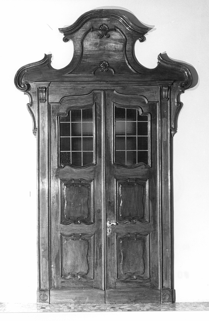 porta - a due battenti, opera isolata - bottega lombarda (sec. XIX)