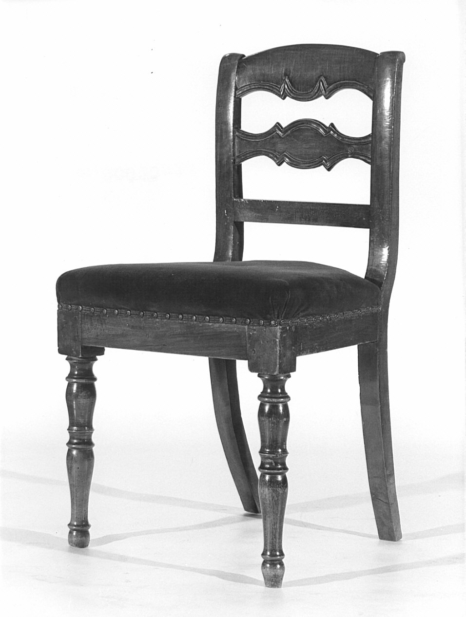 sedia, serie - bottega lombarda (seconda metà sec. XIX)