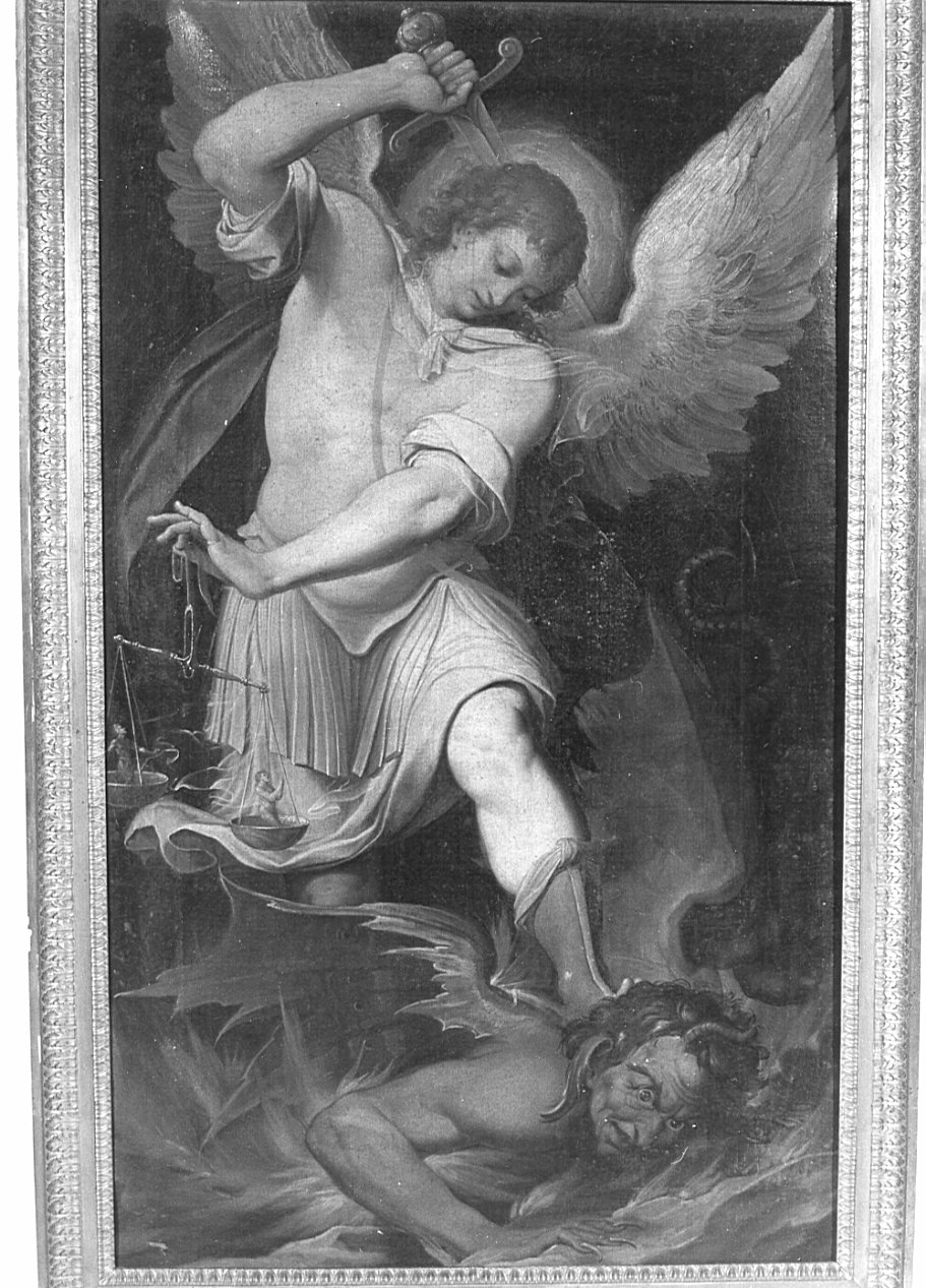 San Michele Arcangelo combatte Satana (dipinto, opera isolata) di Procaccini Camillo (sec. XVII)