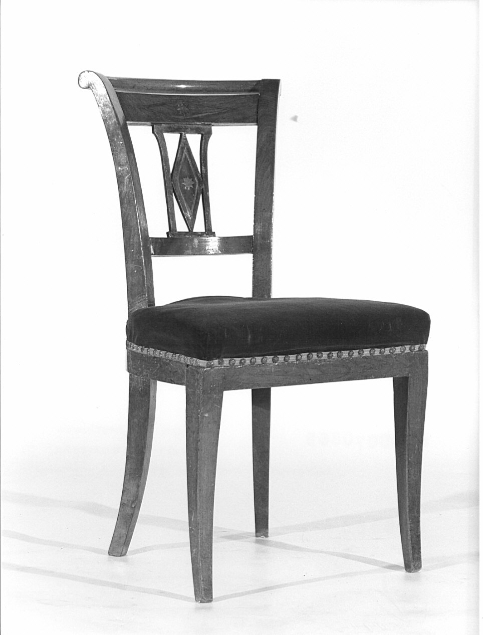 sedia, serie - bottega lombarda (inizio sec. XIX)