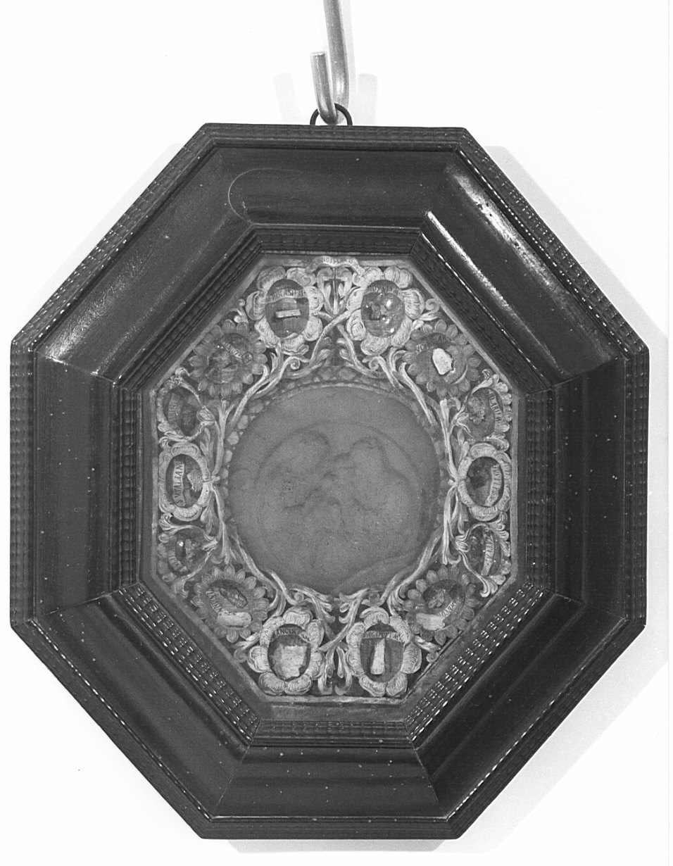 reliquiario - a tabella, opera isolata - bottega lombarda (sec. XVII)