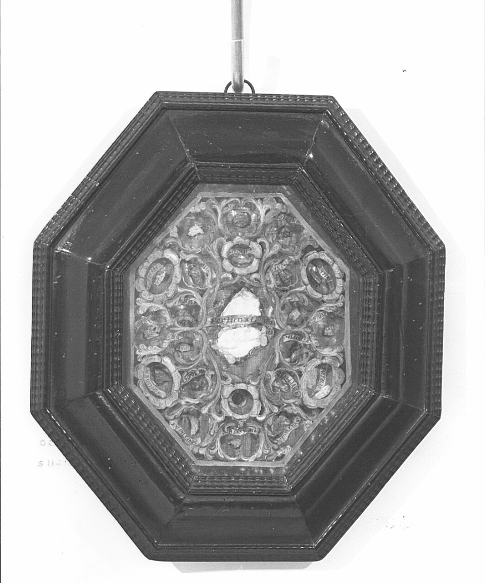 reliquiario - a tabella, opera isolata - bottega lombarda (sec. XVII)
