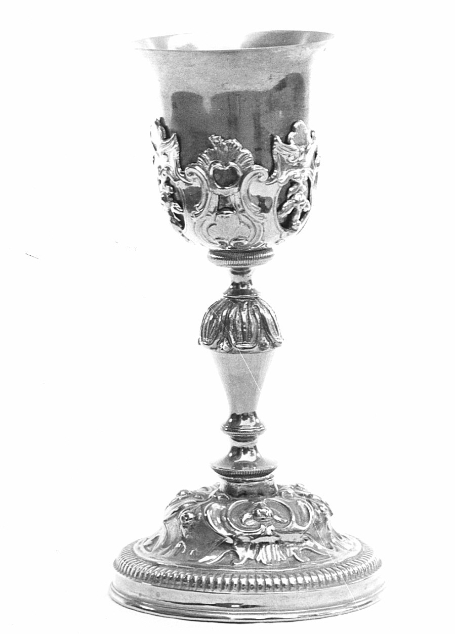 calice, opera isolata - bottega lombarda (metà sec. XIX)