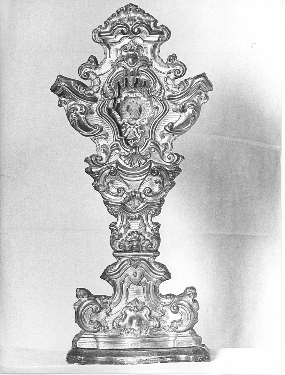 reliquiario - a ostensorio, serie - bottega lombarda (sec. XVIII)