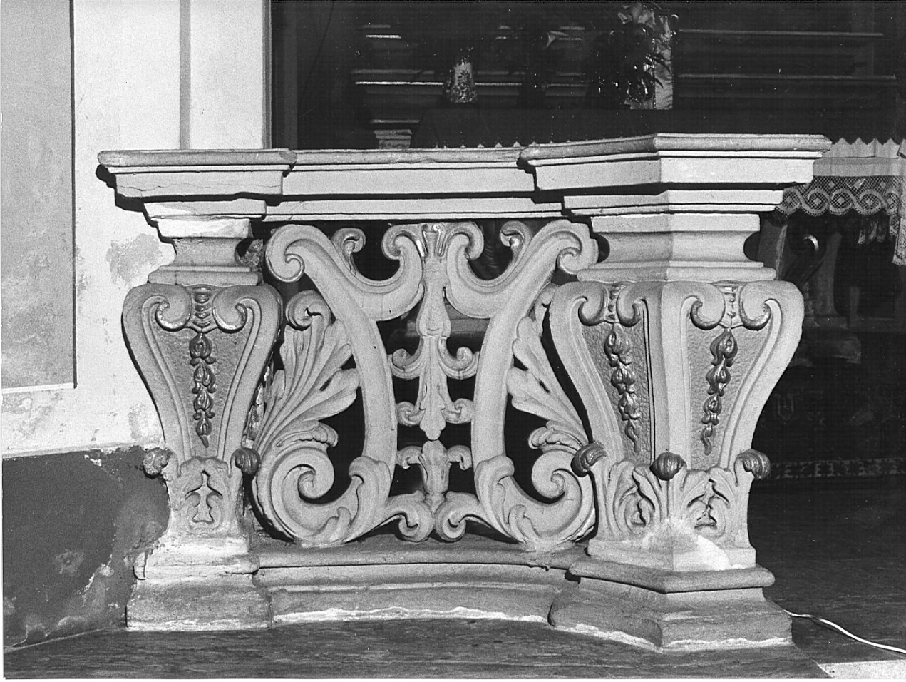 balaustrata, opera isolata di Pirovano Francesco (sec. XVIII)