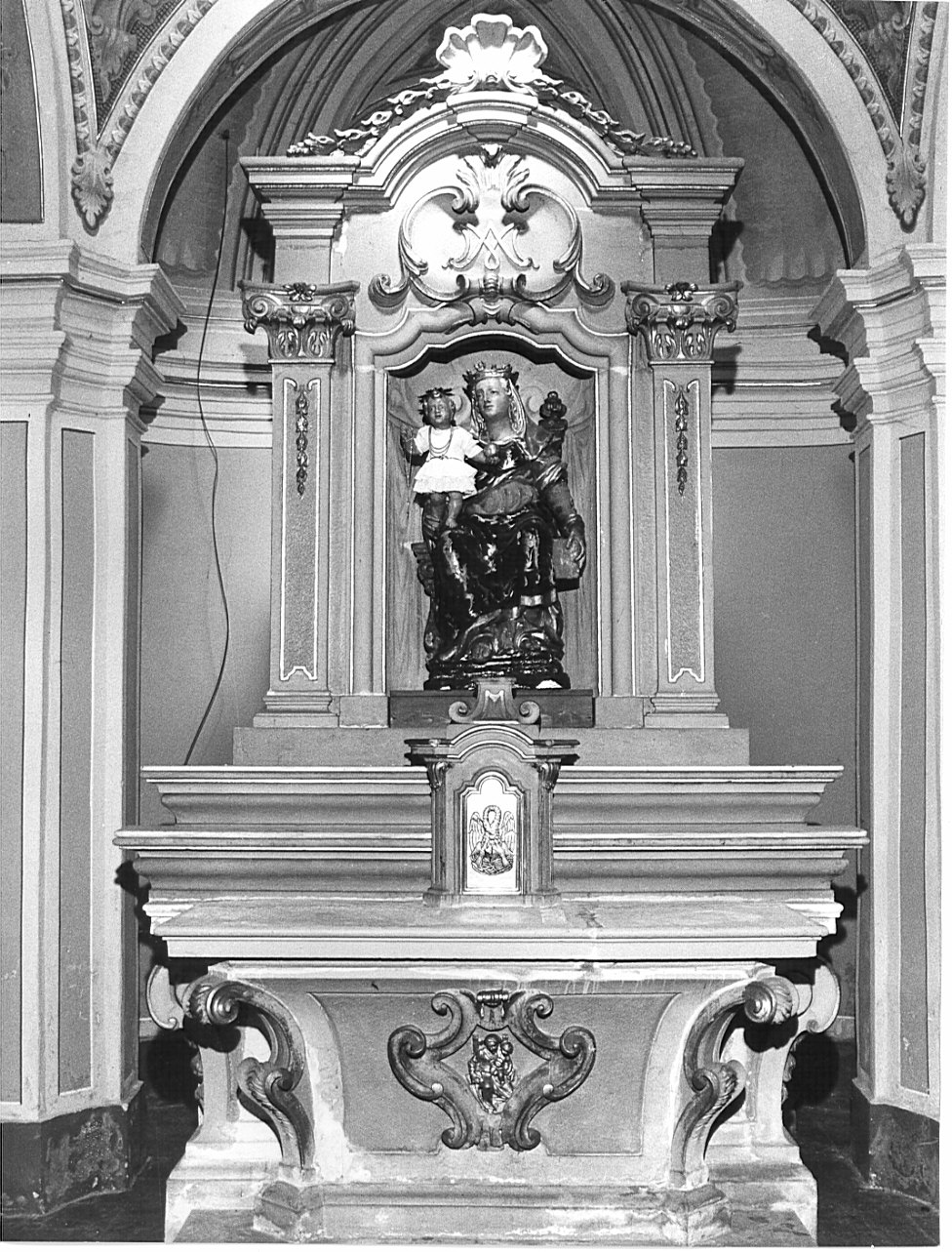 altare, complesso decorativo di Pirovano Francesco (sec. XVIII)