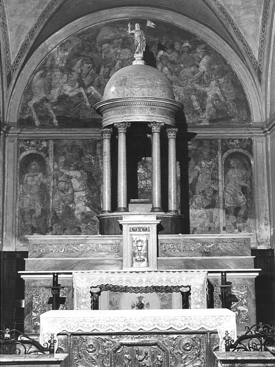 altare maggiore, opera isolata di Zanchetti Ugo (sec. XX)