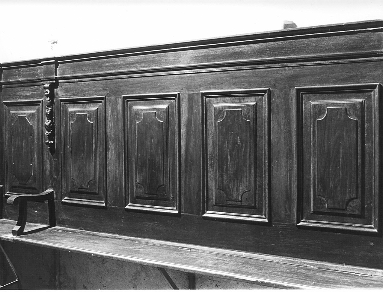 stalli del coro, insieme - bottega lombarda (sec. XVIII)