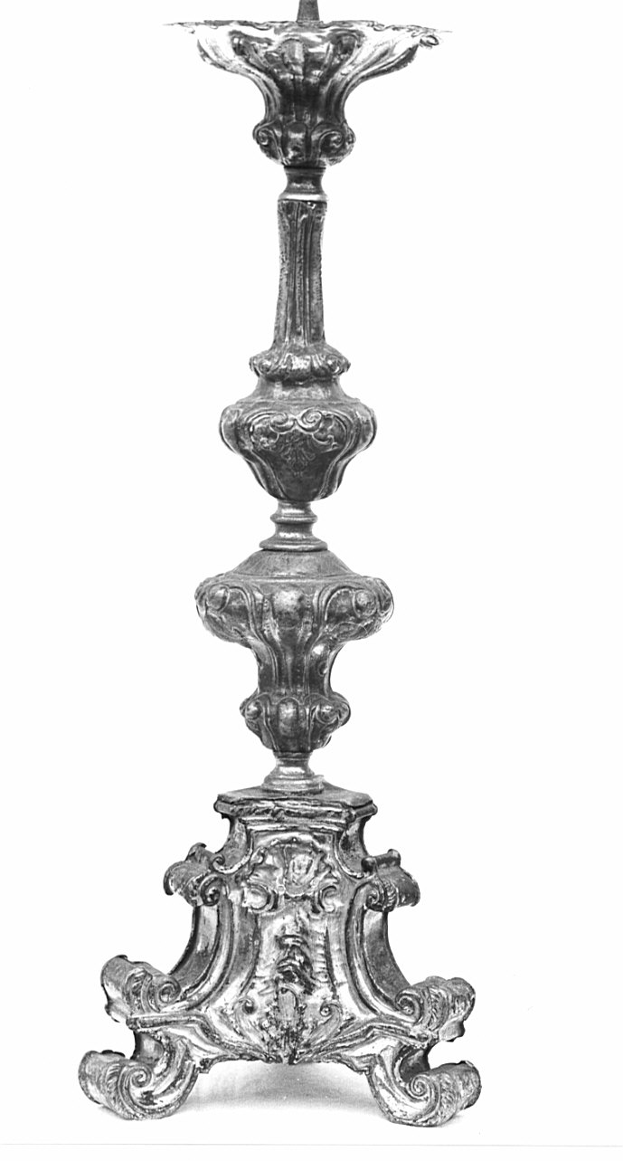 candeliere, serie - bottega lombarda (sec. XVIII)