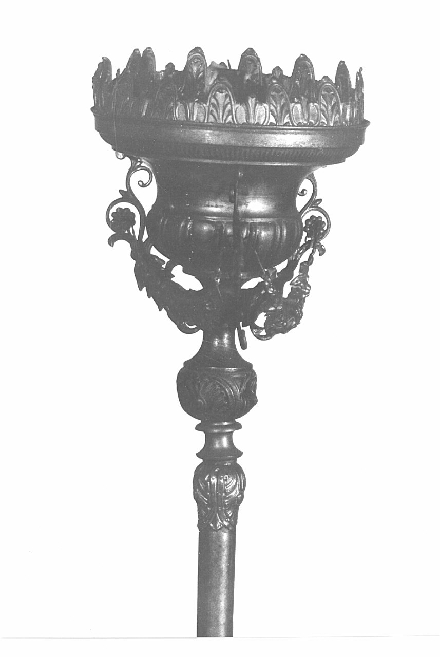 torciera, opera isolata - bottega lombarda (sec. XIX)