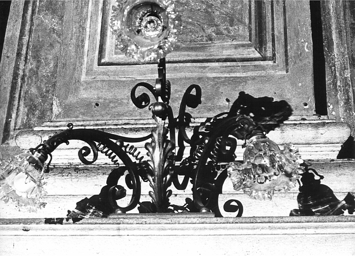 lampada, serie - bottega milanese (fine sec. XIX)