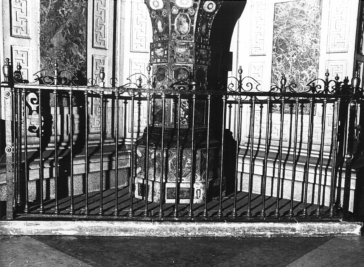 cancellata del pulpito, opera isolata - bottega milanese (sec. XIX)