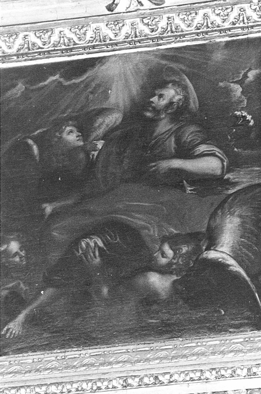 morte di San Giuseppe (dipinto, opera isolata) di Santagostino Agostino (seconda metà sec. XVII)