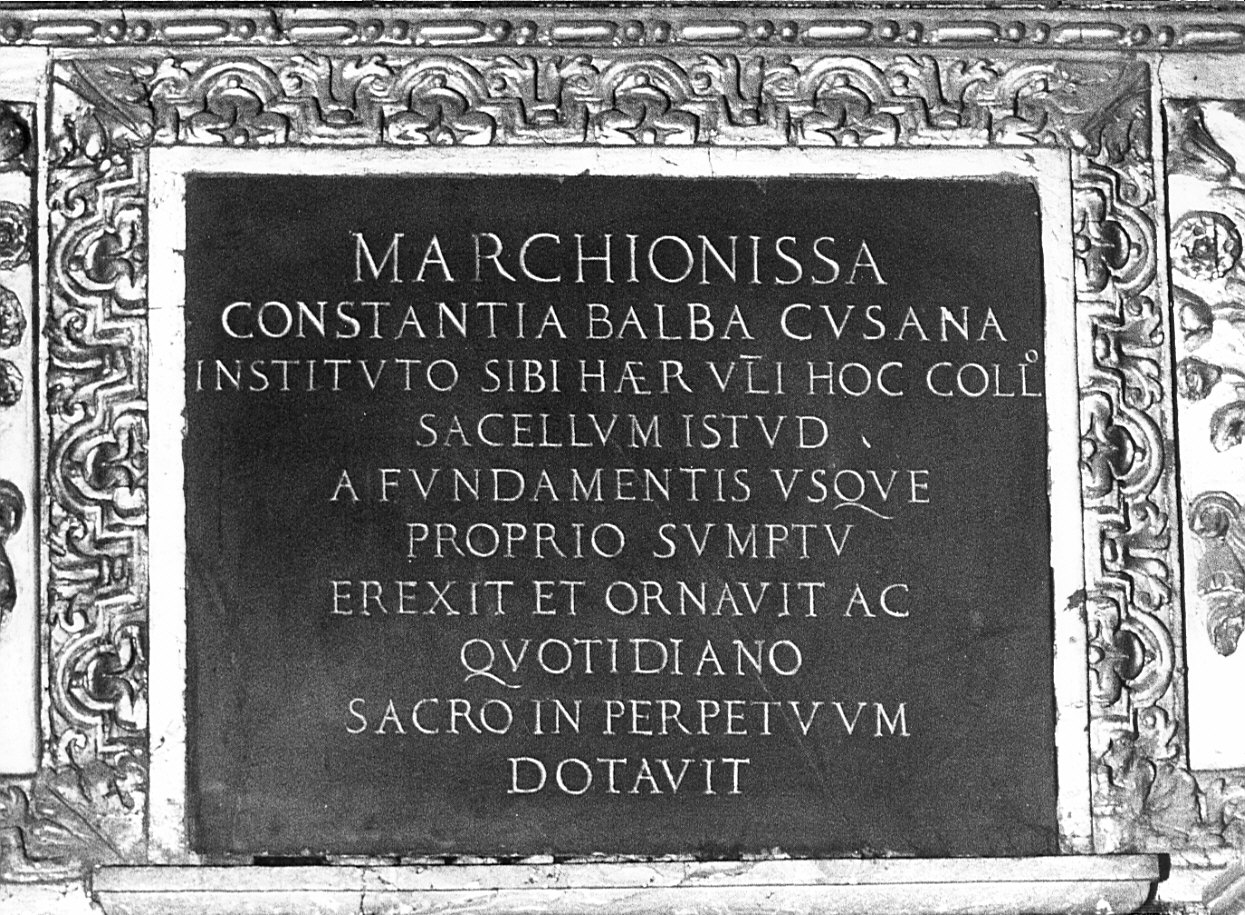 lapide, opera isolata - bottega lombarda (sec. XVII)