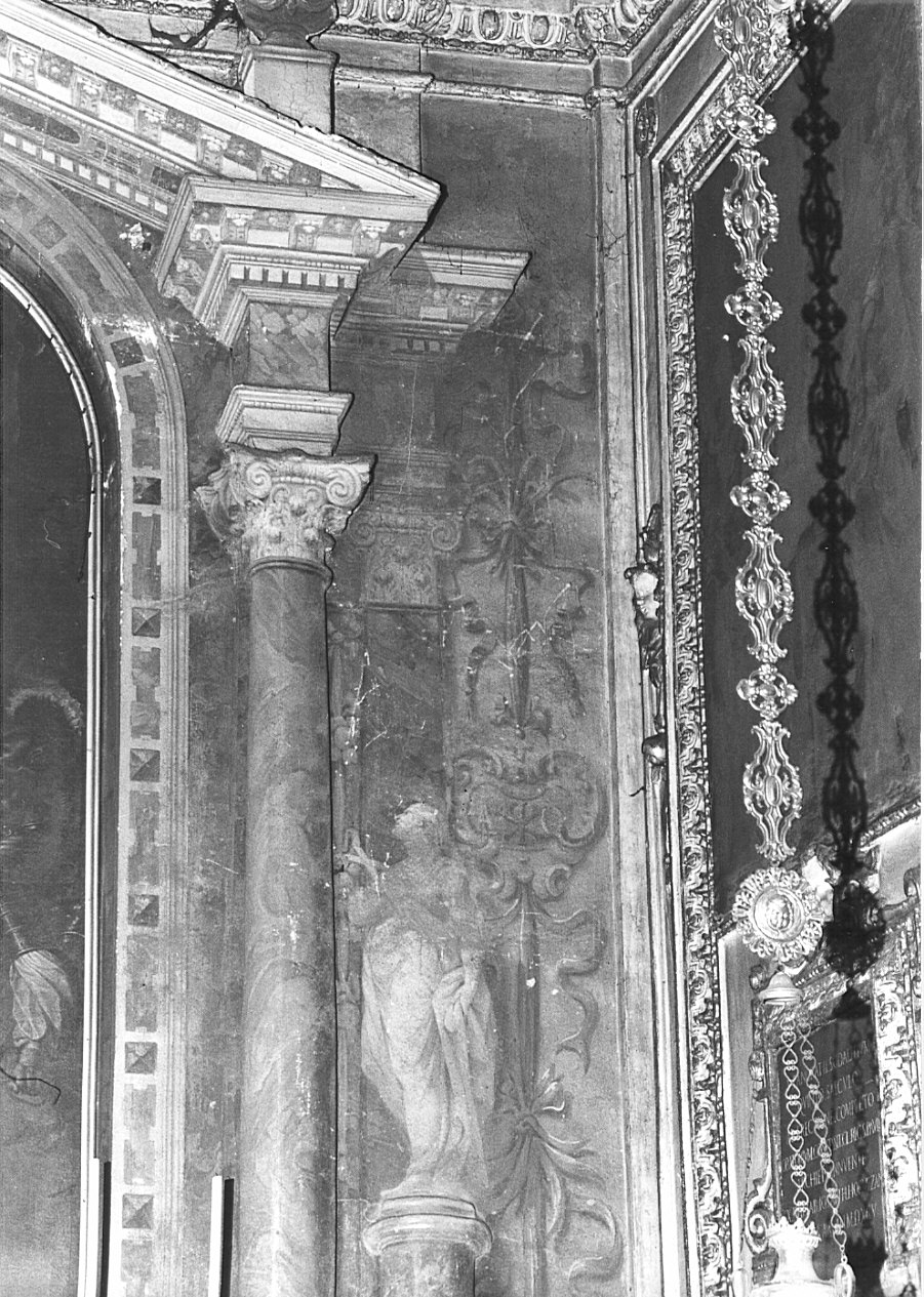 motivi decorativi (dipinto, opera isolata) di Riccardi Carlo (attribuito), Riccardi Donnino (attribuito) (fine/inizio secc. XVII/ XVIII)