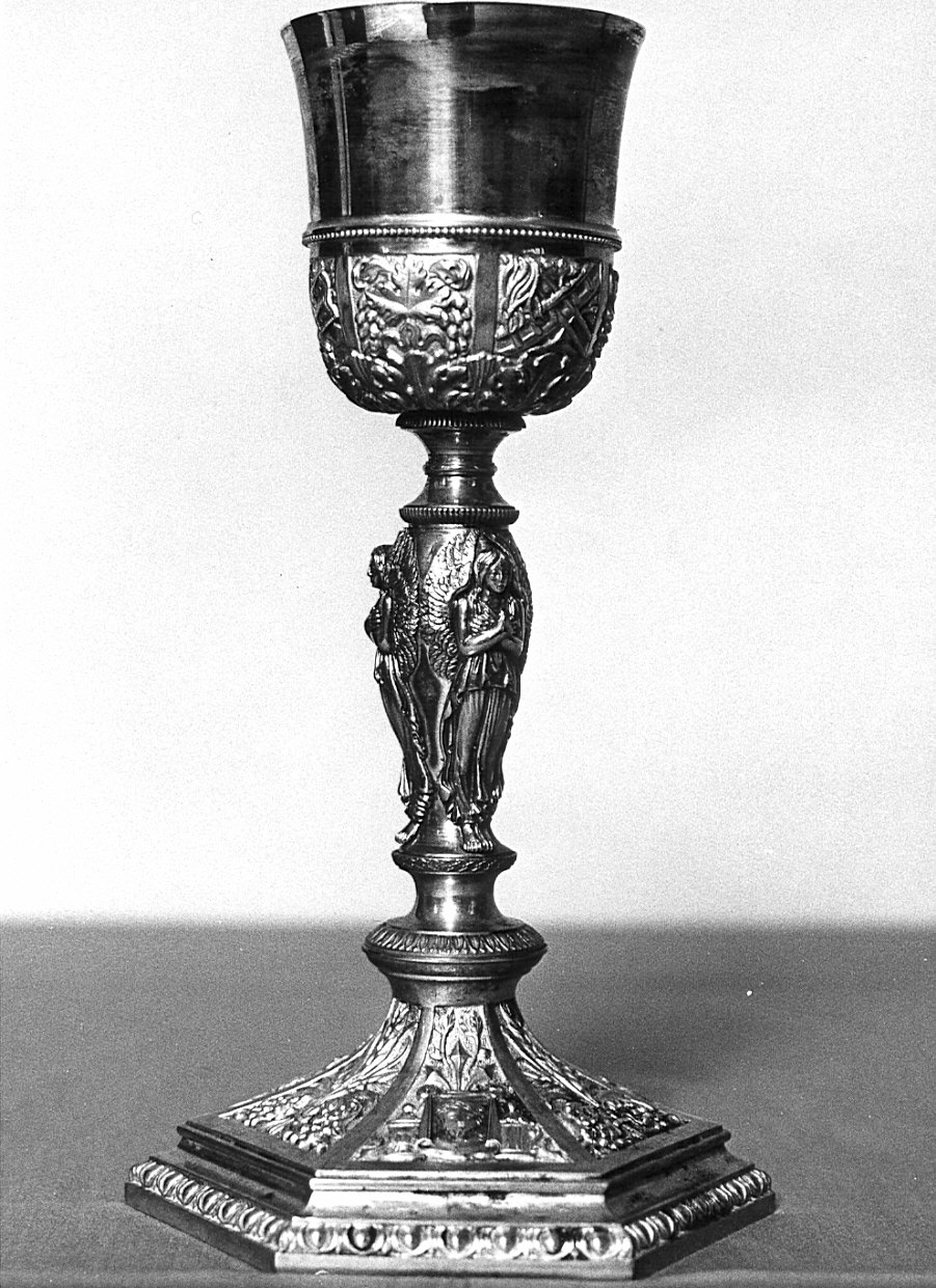 calice, opera isolata - bottega milanese (seconda metà sec. XIX)