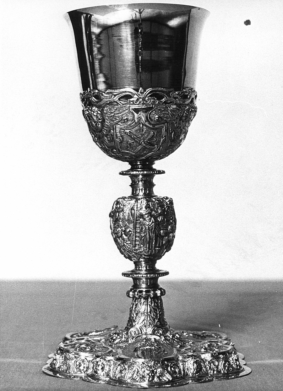 calice, opera isolata - bottega milanese (sec. XVII)