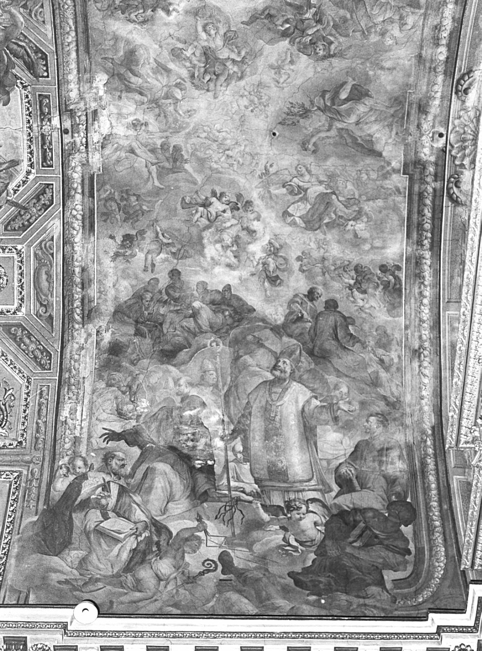 Dottore della Chiesa (dipinto, opera isolata) di Cignaroli Martino detto Veronese (sec. XVII)