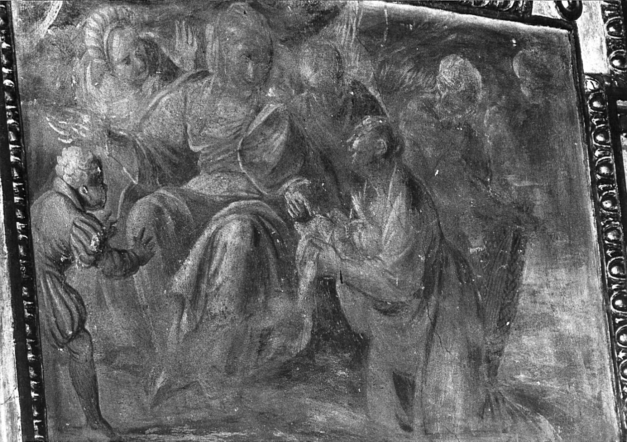 ritrovamento di Mosè (dipinto, opera isolata) - ambito italiano (sec. XVII)