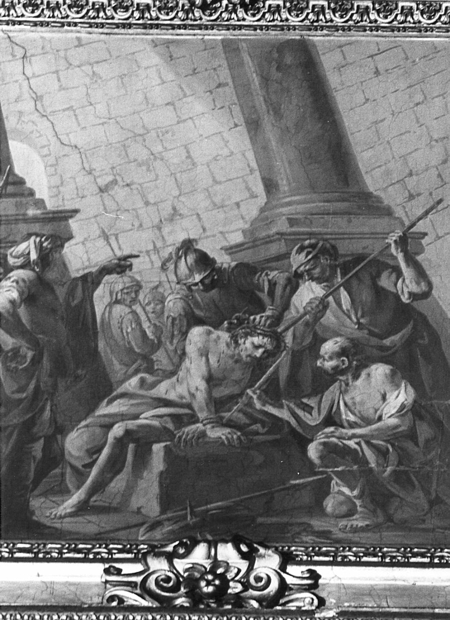 incoronazione di spine (dipinto, opera isolata) - ambito lombardo (sec. XVIII)