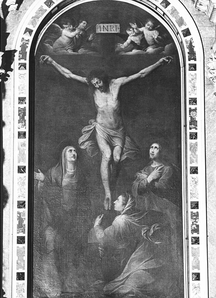 crocifissione di Cristo (pala d'altare, opera isolata) di Procaccini Camillo (attribuito) (sec. XVII)