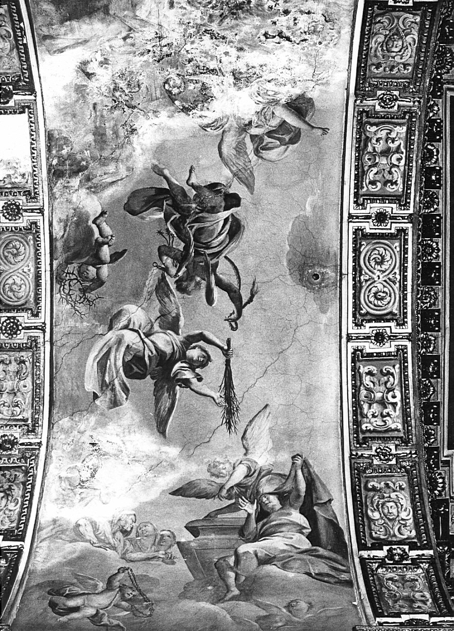 gloria di Sante Penitenti (dipinto, opera isolata) di Abbiati Filippo (attribuito), Bianchi F (attribuito) (fine sec. XVII)