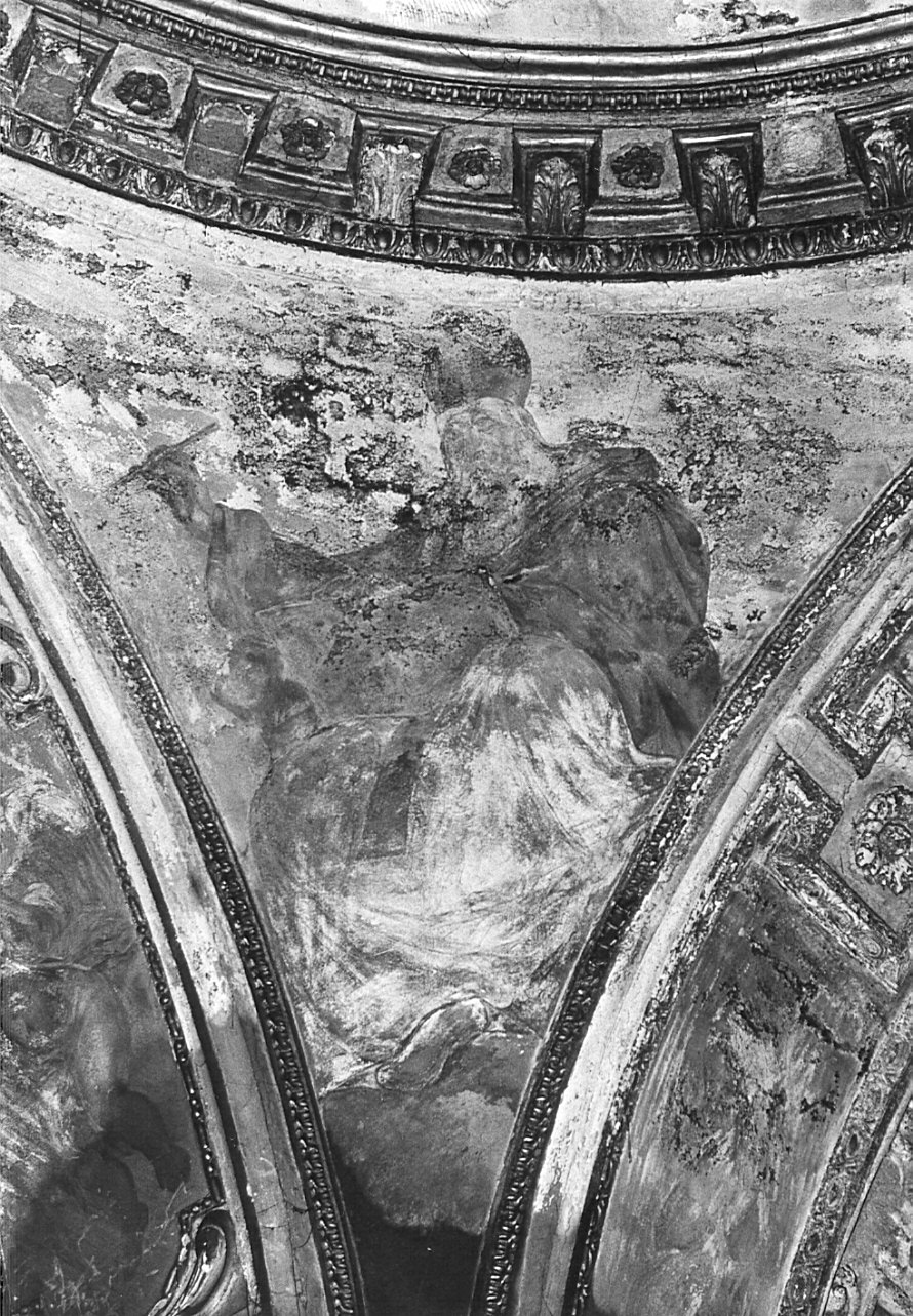 figura allegorica (dipinto, elemento d'insieme) di Guadagnini Antonio (attribuito) (metà sec. XIX)