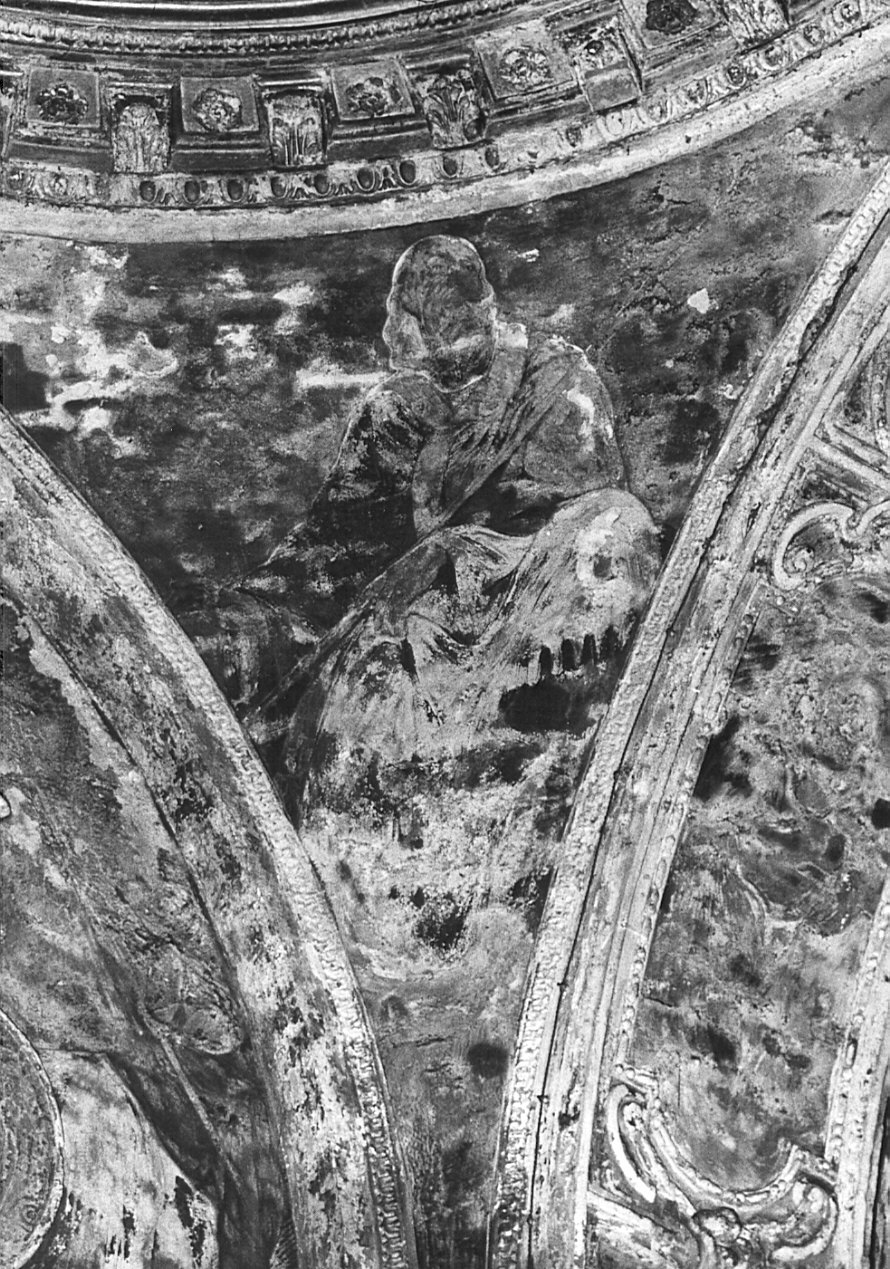 figura allegorica femminile (dipinto, elemento d'insieme) di Guadagnini Antonio (attribuito) (metà sec. XIX)