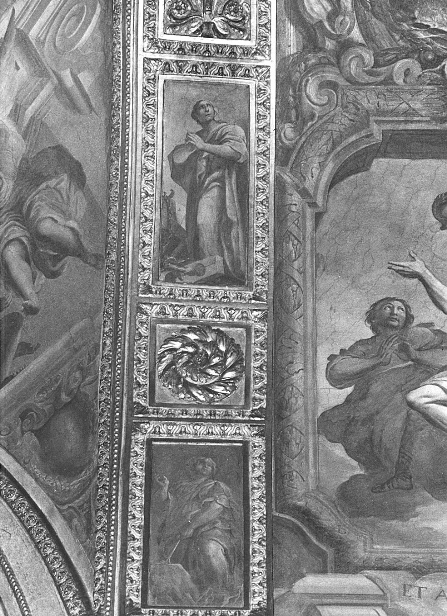 Virtù (dipinto, elemento d'insieme) di Abbiati Filippo, Bianchi Federico (sec. XVII)