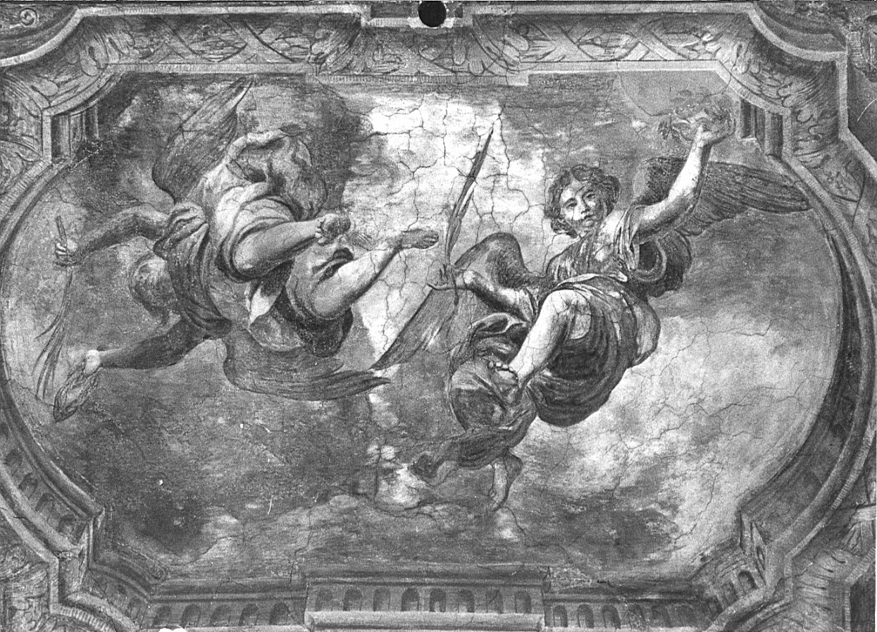 angeli (dipinto, opera isolata) di Abbiati Filippo, Bianchi Federico (sec. XVII)