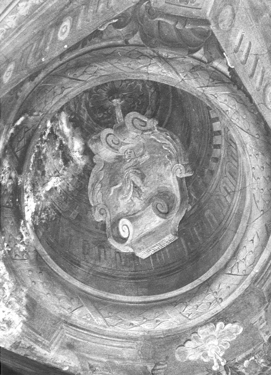 motivi decorativi architettonici (dipinto, opera isolata) di Grandi Giovanni Battista (sec. XVII)