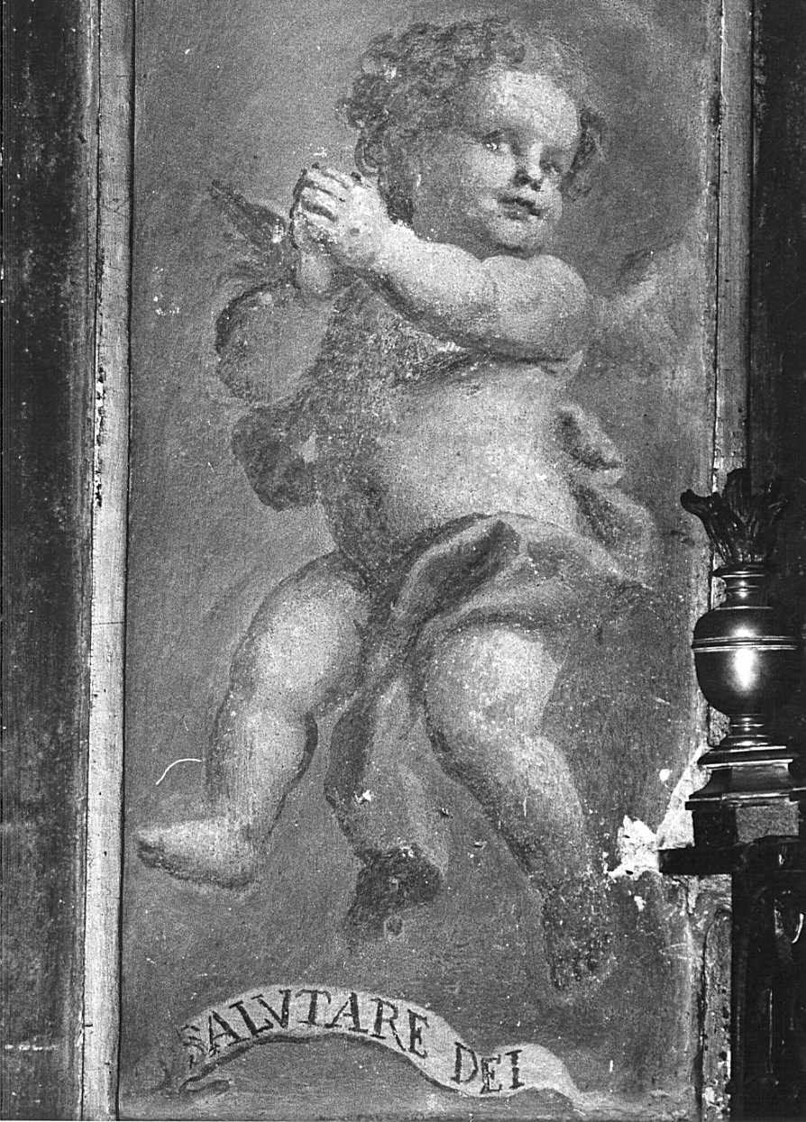 angelo (dipinto, elemento d'insieme) - ambito lombardo (prima metà sec. XVII)