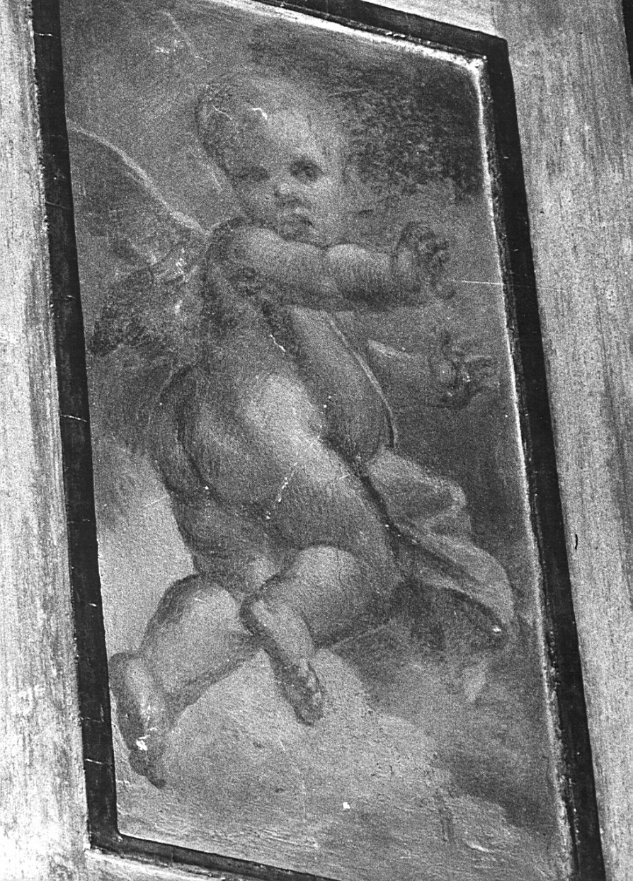 angelo (dipinto, elemento d'insieme) - ambito lombardo (prima metà sec. XVII)