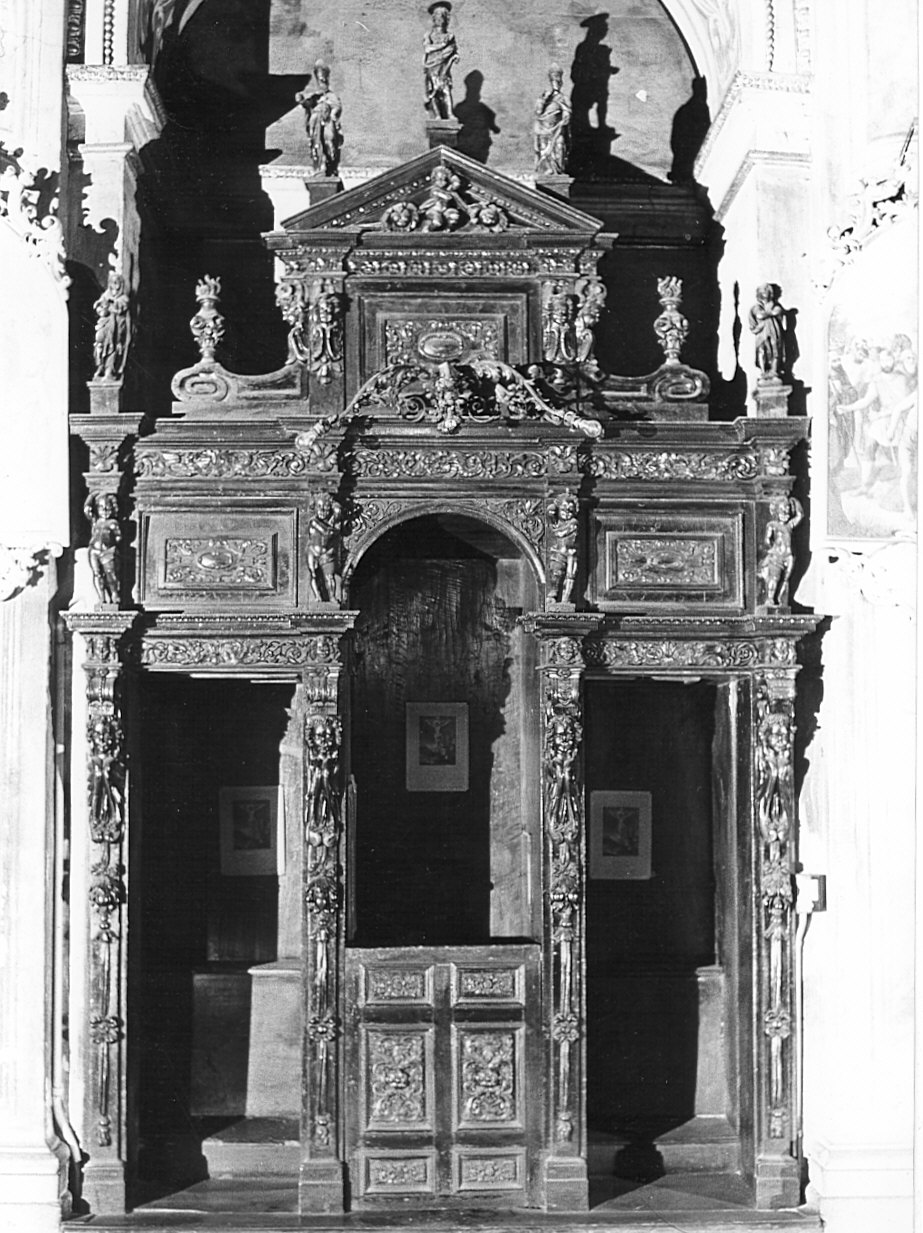 confessionale, opera isolata - bottega lombarda (sec. XVII)