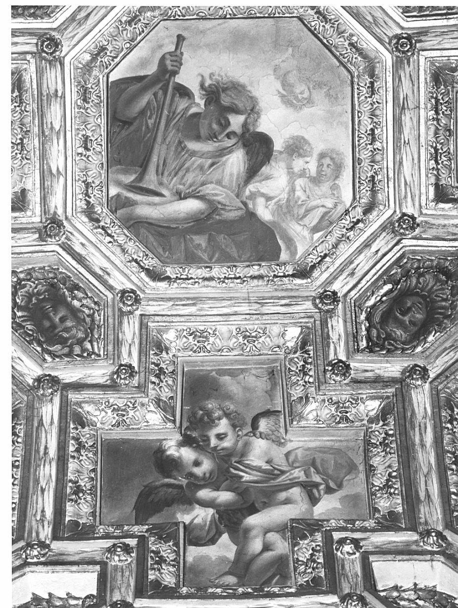 angeli (decorazione plastico-pittorica, elemento d'insieme) di Cignaroli Martino detto Veronese (sec. XVII)