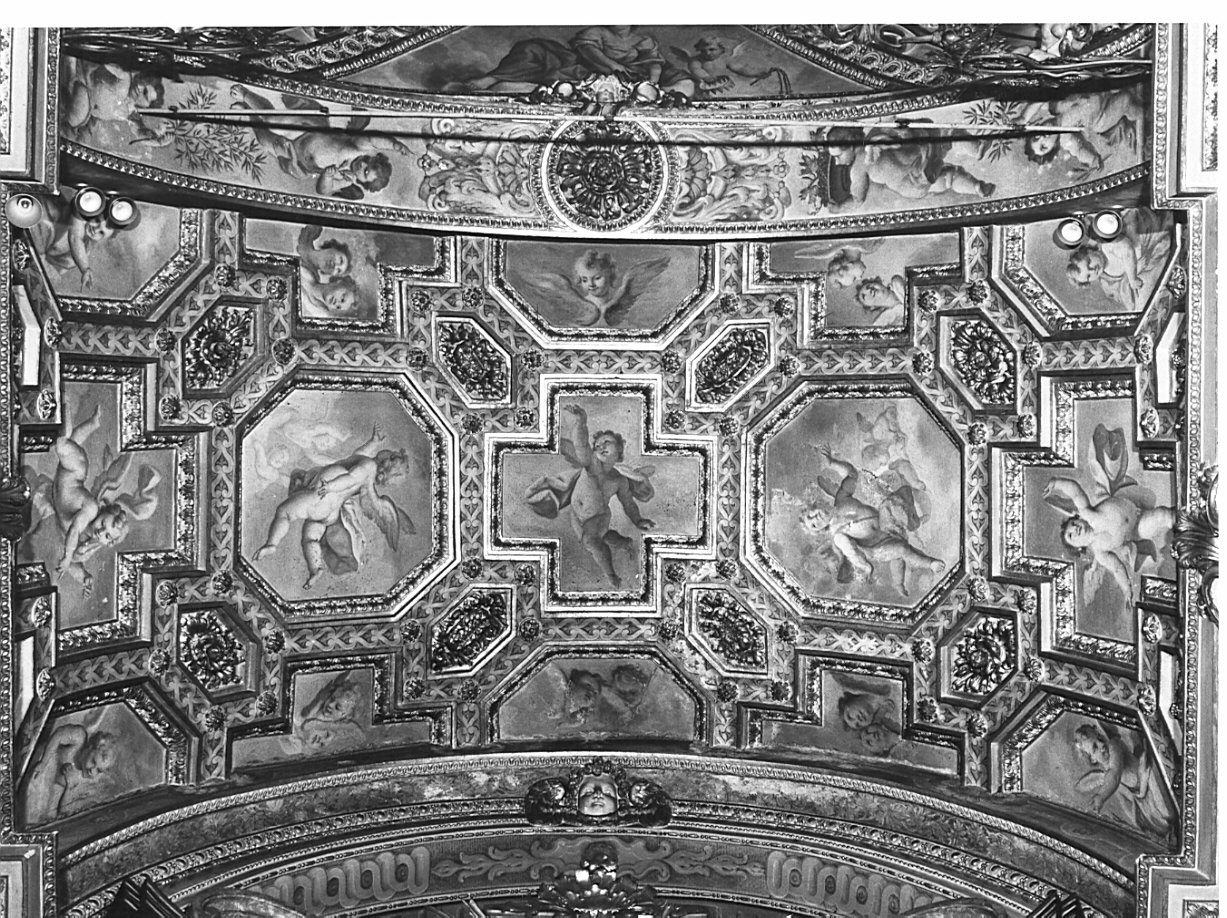 decorazione plastico-pittorica, complesso decorativo di Fabbrica Francesco (sec. XVII, sec. XVIII)
